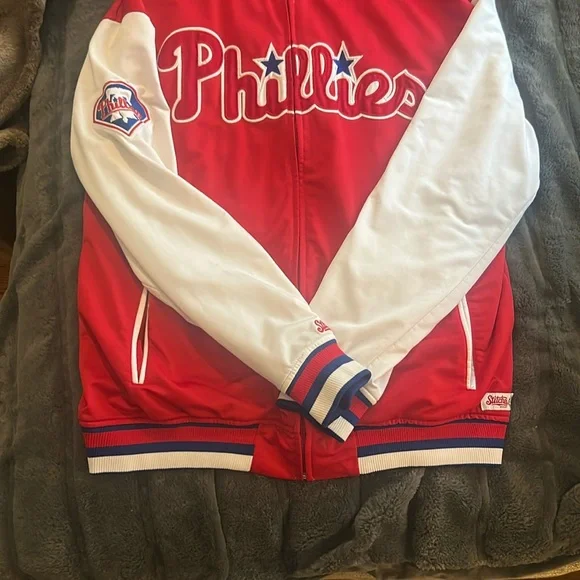 Philadelphia Phillies Athleticn Jacket by Stitches, L - Picture 7 of 17